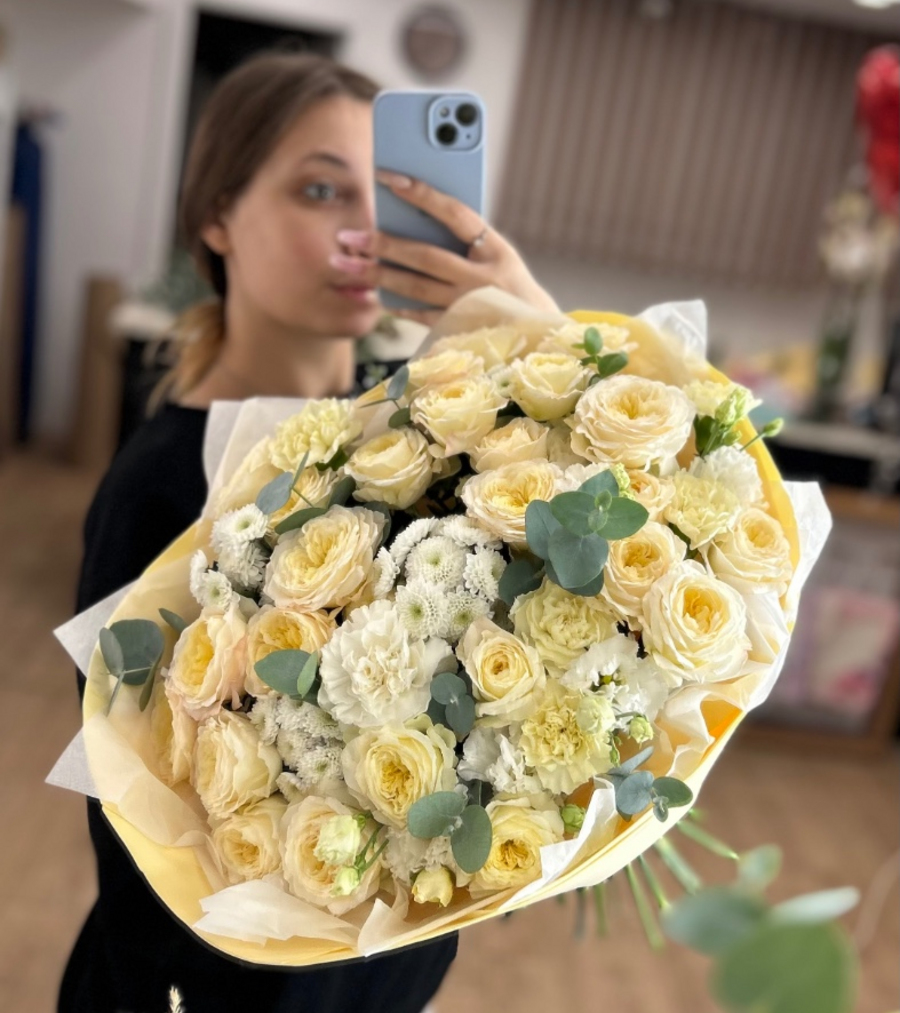 Букет «Лимонный Роял»